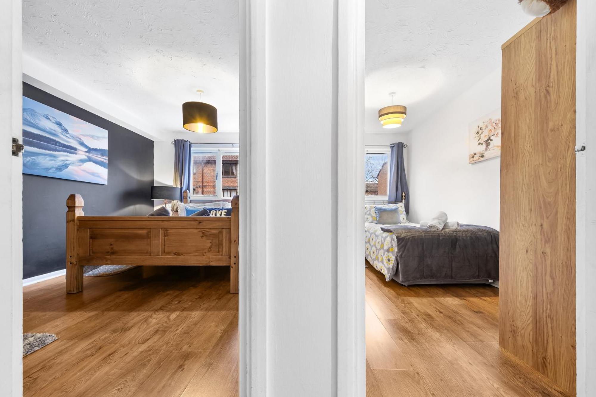 Quirky Canary 2Bed, Free Parking, Smart Tv & Games Londres Exterior foto